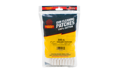 Otis 1″ Square Cleaning Patches 500 ct