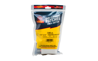 OTIS 2.5″ SQ CLEANING PATCHES 100CT