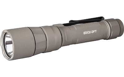 EVERYDAY CARRY LIGHT  DUAL-FUEL TURBO  18650/123  HARD ANODIZED  TAN