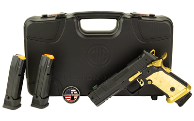 SIG SAUER P211 SPECTRE 9MM PISTOL 4.4″ COMP, OPTIC READY 1-23RD/2-21RD MAGS