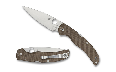 SPYDERCO NATIVE CHIEF 4.08″ BRN CNVS SPYDERCO NATIVE CHIEF 4.08″ BRN CNVS
