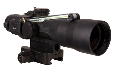 TA33 COMPACT ACOG® 3X30MM WITH Q-LOC TECHNOLOGY MOUNT COMPACT ACOG 3X30MM FXD 300/115-220GR GRN CHEVRON W/Q-LOC