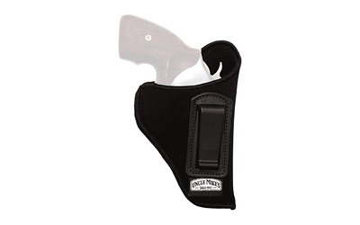 Uncle Mike’s 89152 Inside The Pants Holster IWB Size 15 Black Suede Like Belt Clip Fits Large Autos Fits 3.75-4.50″ Barrel Left Hand