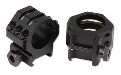 Weaver Classic 6Hole Skeleton Rings Matte Black 30mm Low Clamshell Pack