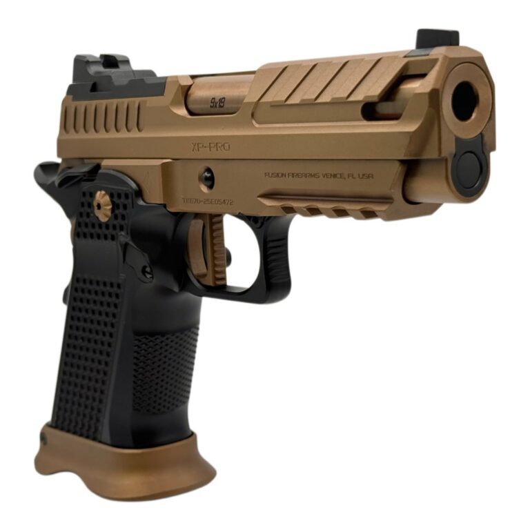Fusion Firearms XP 3C, Single Shot 25ACP Pistol, Bronze, 10 Round. *CA Legal