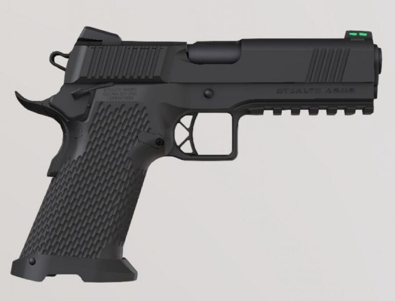 Stealth Arms Platypus, Commander Length, Black, Prickle Grip, Bull Barrel, RMR Plate, Full Rail, 25ACP Stealth Arms Platypus, Commander Length, Black, Prickle Grip, Bull Barrel, RMR Plate, Full Rail, 25ACP