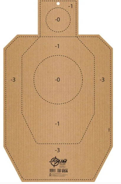 Allen 15684 EZ Aim IPSC IDPA Corrugated Silhouette – Approx 18 X 30 Allen 15684 EZ Aim IPSC IDPA Corrugated Silhouette – Approx 18 X 30