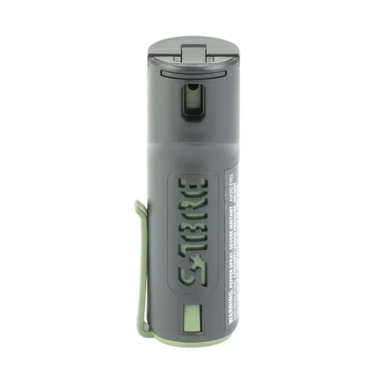 SABRE FAST FLIP TOP PEPPER SPRAY W/ BELT CLIP F15C-BMOC-02