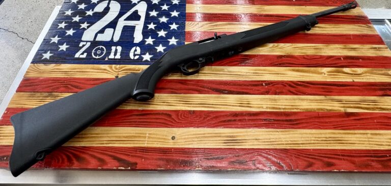 Ruger 10/22, 18.5″ Barrel, 22LR, Black, 1 Mag, Smith & Wesson M&P Soft Bag, OEM Lock