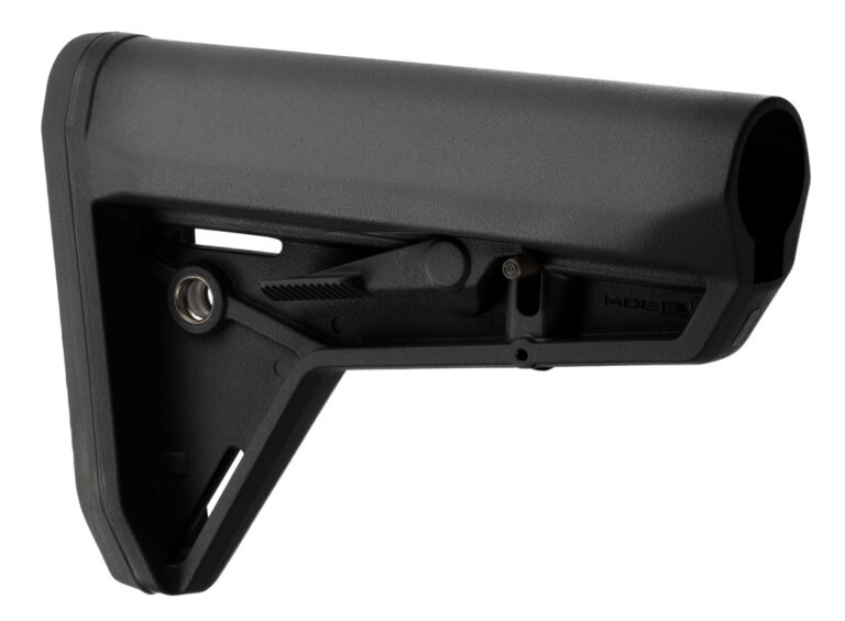 Magpul MAG347-BLK MOE SL Carbine Stock Black Synthetic for AR-15, M16, M4 with Mil-Spec Tube (Tube Not Included)