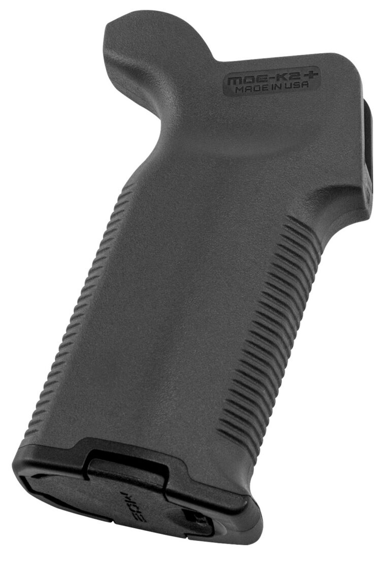 Magpul MAG532-BLK MOE-K2+ Grip Black Polymer with OverMolded Rubber Textured Finish Fits AR-15/AR-10/M4/M16/M110/SR25 Magpul MAG532-BLK MOE-K2+ Grip Black Polymer with OverMolded Rubber Textured Finish Fits AR-15/AR-10/M4/M16/M110/SR25