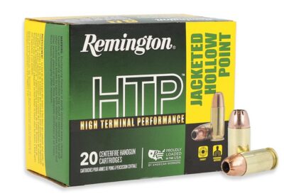 Remington Ammunition 21453 HTP  45ACP 185gr Jacketed Hollow Point 20 Per Box/25 Case
