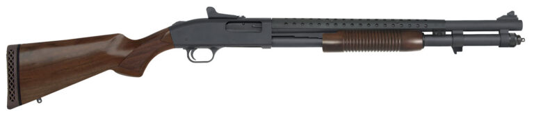 MOSSBERG 590A1 RETRO 12G SHOTGUN 20″ PARKERIZED HEAVY WALL BBL, WOOD, 8+1 MOSSBERG 590A1 RETRO 12G SHOTGUN 20″ PARKERIZED HEAVY WALL BBL, WOOD, 8+1