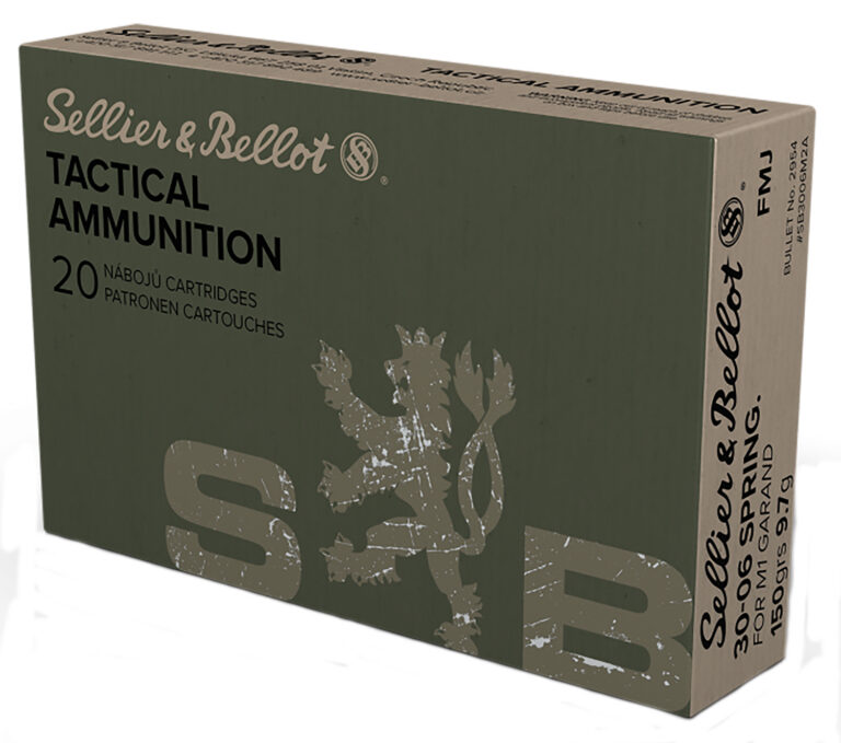 S&B 30-06 M1 GARAND 150GR FMJ 20/400 S&B 30-06 M1 GARAND 150GR FMJ 20/400