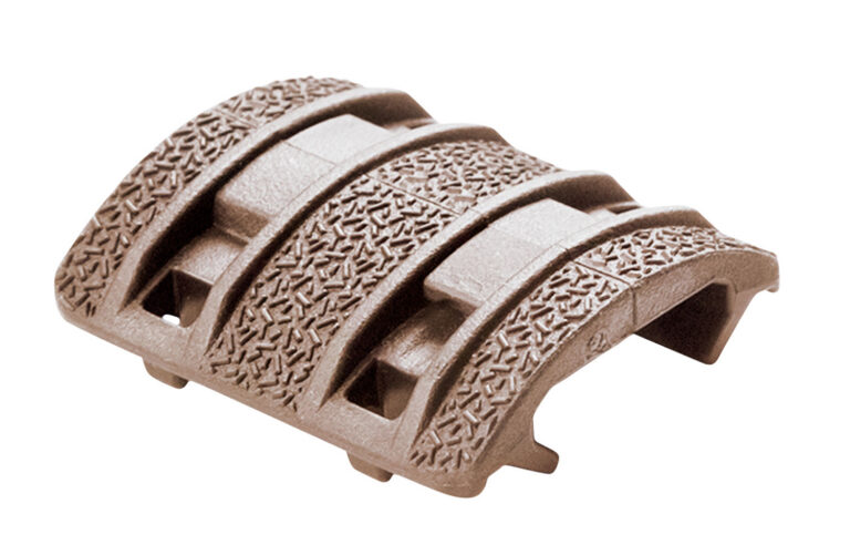 AR-15 PICATINNY XTM ENHANCED RAIL PANEL POLYMER XTM ENHANCED RAIL PANEL PICATINNY POLYMER 1.5” FDE 4/PK AR-15 PICATINNY XTM ENHANCED RAIL PANEL POLYMER XTM ENHANCED RAIL PANEL PICATINNY POLYMER 1.5” FDE 4/PK