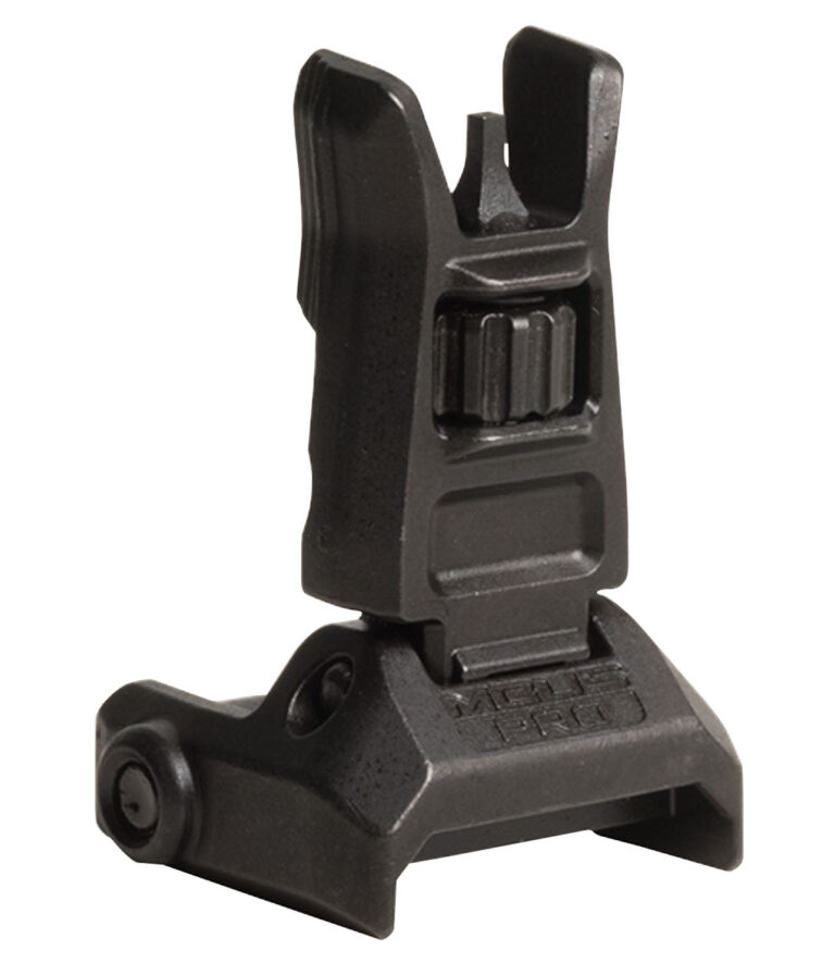 AR-15 FLIP-UP MBUS PRO BACK-UP FRONT SIGHT MBUS PRO FRONT SIGHT FLIP-UP ADJUSTABLE STEEL BLACK AR-15 FLIP-UP MBUS PRO BACK-UP FRONT SIGHT MBUS PRO FRONT SIGHT FLIP-UP ADJUSTABLE STEEL BLACK