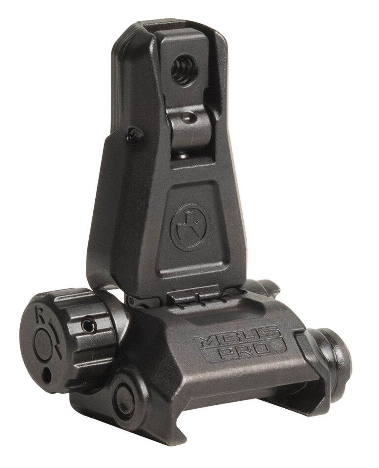 AR-15 MBUS PRO MAGPUL BACK-UP REAR SIGHT MBUS PRO REAR SIGHT FLIP UP ADJUSTABLE STEEL BLACK AR-15 MBUS PRO MAGPUL BACK-UP REAR SIGHT MBUS PRO REAR SIGHT FLIP UP ADJUSTABLE STEEL BLACK