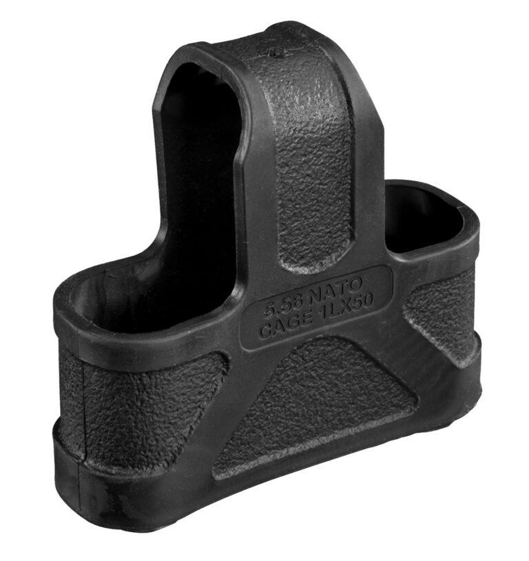 Magpul MAG001-BLK Original Magpul Made of Rubber w/ Black Finish for 5.56x45mm NATO Mags/ 3 Per Pack Magpul MAG001-BLK Original Magpul Made of Rubber w/ Black Finish for 5.56x45mm NATO Mags/ 3 Per Pack