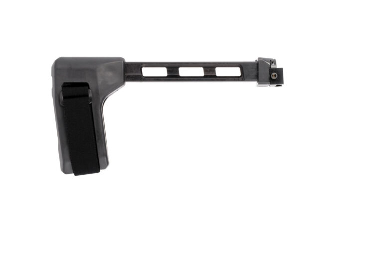 SB Tactical FS1913A01SB SBT Side Folding Black Synthetic with Hinge, 9.25″ OAL & Nylon Strap for AR-Platform with 1913 Picatinny Rail (Tube Not Included) SB Tactical FS1913A01SB SBT Side Folding Black Synthetic with Hinge, 9.25″ OAL & Nylon Strap for AR-Platform with 1913 Picatinny Rail (Tube Not Included)
