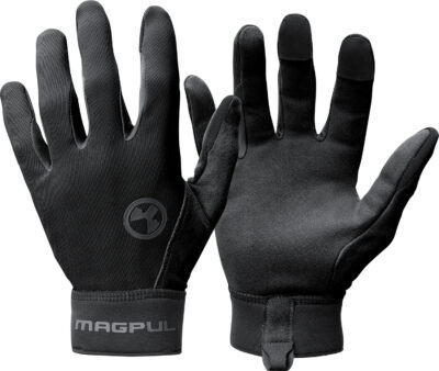 Magpul MAG1014-001 Technical 2.0 Gloves Black Touchscreen Synthetic/Suede Medium