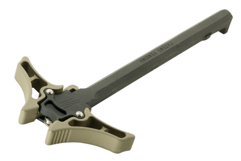 TIMBER CREEK OUTDOOR INC EAMBICHFDE Enforcer Ambidextrous Charging Handle AR-Platform Flat Dark Earth Cerakote Aluminum TIMBER CREEK OUTDOOR INC EAMBICHFDE Enforcer Ambidextrous Charging Handle AR-Platform Flat Dark Earth Cerakote Aluminum
