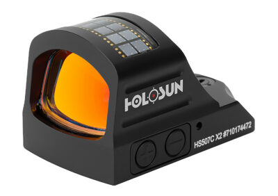 Holosun HS507CX2 HS507C X2 Black Anodized 0.63 x 0.91 2 MOA Red Dot/32 MOA Red Circle Multi Reticle