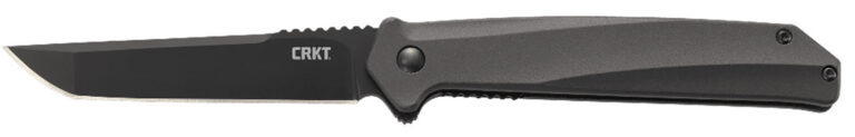 CRKT K500GKP Helical 3.52″ Folding Tanto Plain Black Oxide D2 Steel Blade/ Black Aluminum Handle Includes Pocket Clip CRKT K500GKP Helical 3.52″ Folding Tanto Plain Black Oxide D2 Steel Blade/ Black Aluminum Handle Includes Pocket Clip