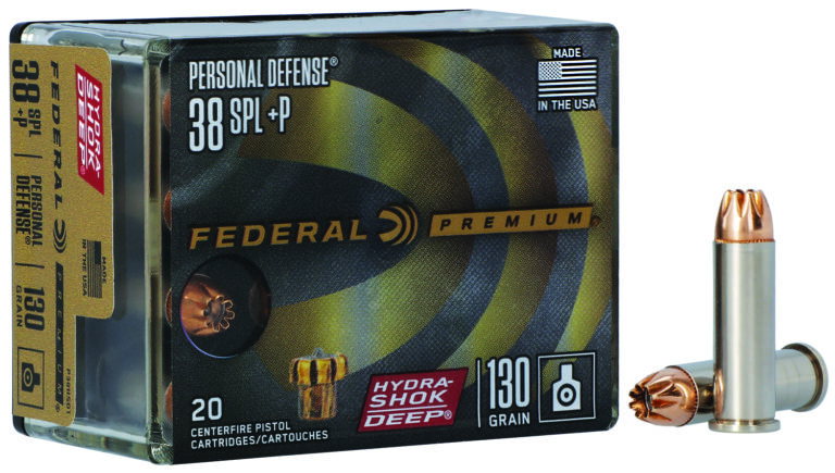 Federal P38HSD1 Premium Personal Defense 38Special+P 130gr Hydra-Shok Deep Hollow Point 20 Per Box/10 Case Federal P38HSD1 Premium Personal Defense 38Special+P 130gr Hydra-Shok Deep Hollow Point 20 Per Box/10 Case