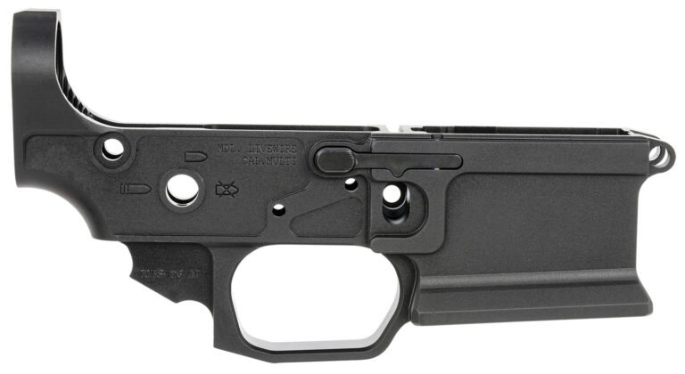 Sharps Bros SBLR08F Livewire Stripped Lower Multi-Caliber 7075-T6 Aluminum w/Black Anodized Finish Compatible w/Mil-Spec Internal Parts Sharps Bros SBLR08F Livewire Stripped Lower Multi-Caliber 7075-T6 Aluminum w/Black Anodized Finish Compatible w/Mil-Spec Internal Parts