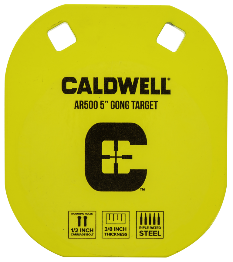 Caldwell 1116700 Gong 5″ Yellow AR500 Steel 0.38″ Thick Hanging Caldwell 1116700 Gong 5″ Yellow AR500 Steel 0.38″ Thick Hanging