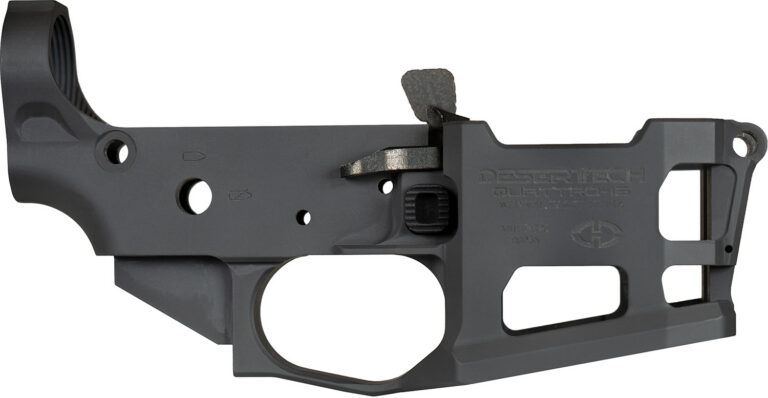 Desert Tech QTRLR15B53 Quattro-15 Multi-Caliber Black for AR-15 Includes Quad53 Magazine Desert Tech QTRLR15B53 Quattro-15 Multi-Caliber Black for AR-15 Includes Quad53 Magazine