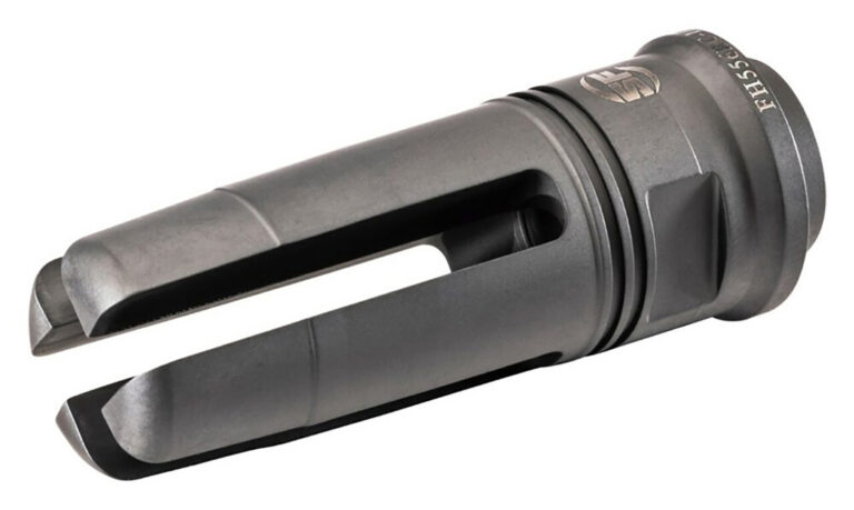 SureFire SOCOM Black DLC Stainless Steel with 1/2″-28 tpi Threads 2.60″ OAL for 5.56x45mm NATO SureFire SOCOM Black DLC Stainless Steel with 1/2″-28 tpi Threads 2.60″ OAL for 5.56x45mm NATO