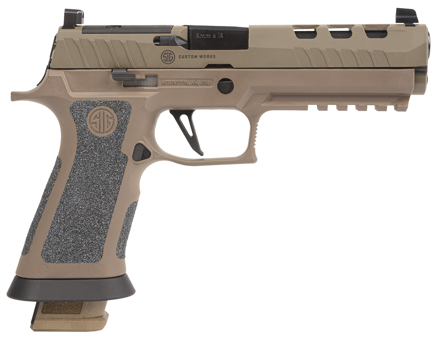 Sig Sauer 320X59DH3 P320 XFive DH3 9mm Luger 21+1 5" Black Bull Barrel-img-0