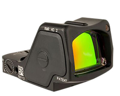 Trijicon 3200002 RMR HD Matte Black 1 x 0.89″ x 0.67″ 3.25 MOA Red Dot/55 MOA Circle Multi Reticle