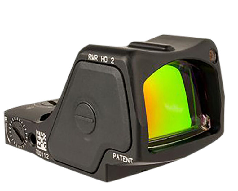 Trijicon 3200002 RMR HD Matte Black 1 x 0.89″ x 0.67″ 3.25 MOA Red Dot/55 MOA Circle Multi Reticle Trijicon 3200002 RMR HD Matte Black 1 x 0.89″ x 0.67″ 3.25 MOA Red Dot/55 MOA Circle Multi Reticle