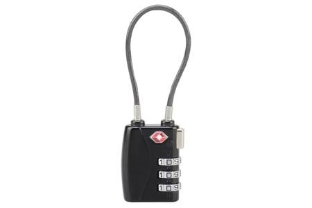 Pursuit Gear TSA Approved Combination Cable Lock 10819 Pursuit Gear TSA Approved Combination Cable Lock 10819