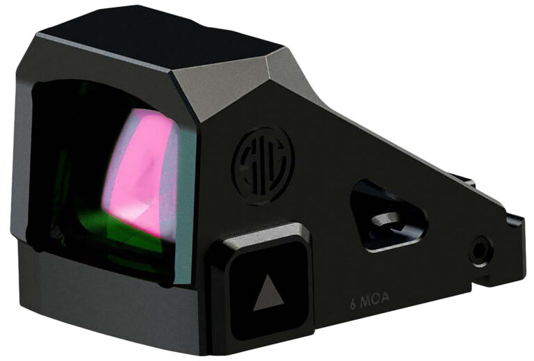 Sig Sauer Electro-Optics SORMDC60 Romeo-MDC Mini Daily Carry Black 1x26mm, 6 MOA Illuminated Red Dot Reticle