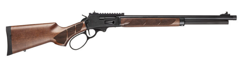 Smith & Wesson 14384 1854 45-70 Gov 6+1 20″ Black Armornite Threaded Barrel, Black Armornite Picatinny Rail Receiver w/Picatinny Rail, Fixed Walnut w/Textured Grip Panels Stock, Thread Protector Smith & Wesson 14384 1854 45-70 Gov 6+1 20″ Black Armornite Threaded Barrel, Black Armornite Picatinny Rail Receiver w/Picatinny Rail, Fixed Walnut w/Textured Grip Panels Stock, Thread Protector