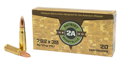 Patriot Sports 7.62×39 124 gr FMJ 20/RD