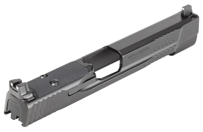 Smith & Wesson 14568 Slide Assembly Black Optic Ready/Serrated Slide Smith & Wesson 14568 Slide Assembly Black Optic Ready/Serrated Slide