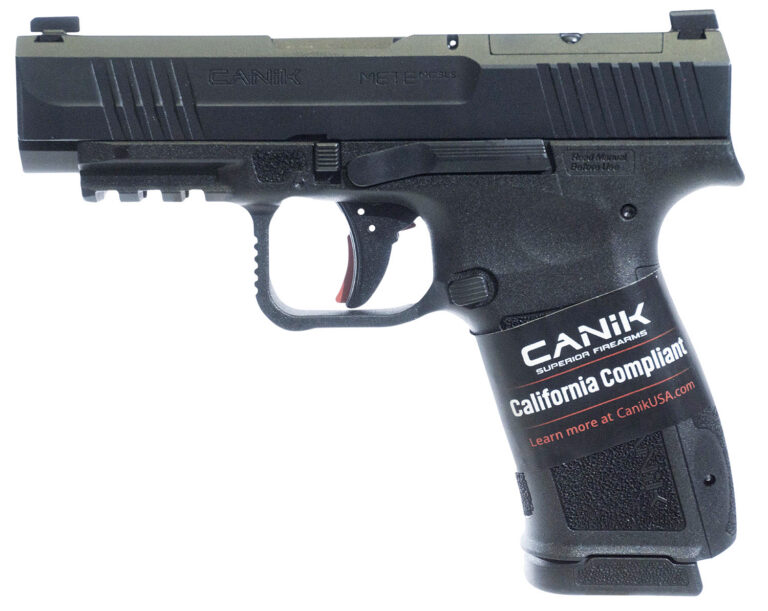 Canik HG7885CA-N Mete MC9LS *CA Compliant 9mm Luger 10+1 3.63″ Black Steel Barrel, Black Nitride Steel Serrated Slide, Black Polymer Frame w/Picatinny Rail, Interchangeable Backstrap Grip Canik HG7885CA-N Mete MC9LS *CA Compliant 9mm Luger 10+1 3.63″ Black Steel Barrel, Black Nitride Steel Serrated Slide, Black Polymer Frame w/Picatinny Rail, Interchangeable Backstrap Grip