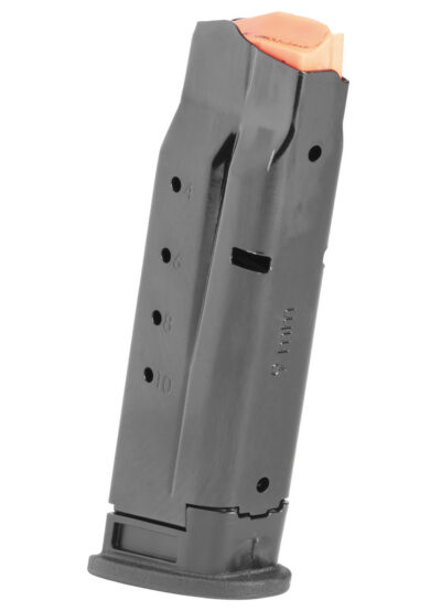 M&P9 SHILED X 9MM LUGER HANDGUN MAGAZINE M&P9 SHIELD X 9MM LUGER MAGAZINE BLACK – 10 ROUND