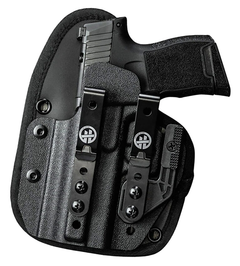 ADAPTIVE TACTICAL HT01005R OMNICARRY HOFTAC Holster IWB Black Belt Clip Mount Left Hand ADAPTIVE TACTICAL HT01005R OMNICARRY HOFTAC Holster IWB Black Belt Clip Mount Left Hand