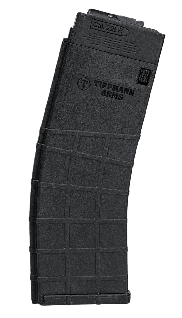 Tippmann Arms A201040 M4-22 25rd 22 LR, Black Steel