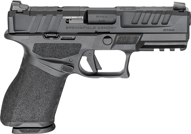 Springfield Armory EC9409BCAU Echelon *CA Compliant Compact Frame 9mm Luger 10+1 4″ Black Melonite Barrel & Steel Optic Ready/Serrated Slide, Black Polymer Frame w/Picatinny Rail, Textured Grip, Ambidextrous Springfield Armory EC9409BCAU Echelon *CA Compliant Compact Frame 9mm Luger 10+1 4″ Black Melonite Barrel & Steel Optic Ready/Serrated Slide, Black Polymer Frame w/Picatinny Rail, Textured Grip, Ambidextrous