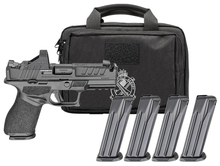 Springfield Armory ECHELON™ 4.0C COMP COMPACT FRAME U-DOT™ CA, Semi Auto Pistol, 9mm, Black, 4.0″, Gear Pac 2025