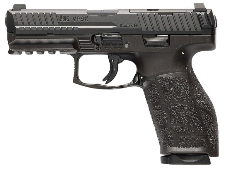 HK 81001216 VP9A1 X *CA Compliant Crossover 9mm Luger 10+1 4.09″ Black Polygonal Rifled Barrel, Black Steel Optic Ready/Serrated Slide, Black Polymer Frame w/Picatinny Rail, Interchangeable Backstrap Grip, Ambidextrous HK 81001216 VP9A1 X *CA Compliant Crossover 9mm Luger 10+1 4.09″ Black Polygonal Rifled Barrel, Black Steel Optic Ready/Serrated Slide, Black Polymer Frame w/Picatinny Rail, Interchangeable Backstrap Grip, Ambidextrous