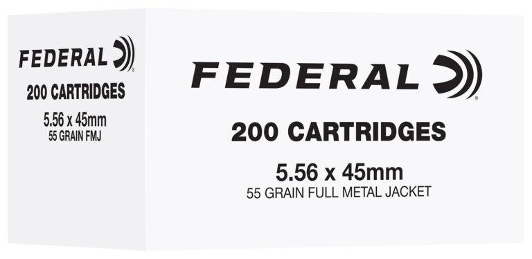 FED 5.56NATO 55GR FMJ 200/1000 FED 5.56NATO 55GR FMJ 200/1000