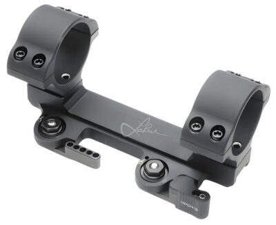 Larue Tactical LT913193034 In Line  Black 34mm Tube 0 MOA