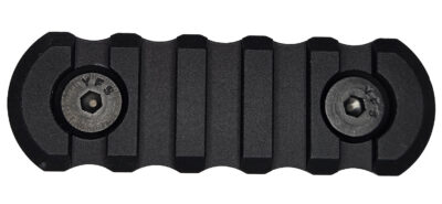 Tapco TAP22128  5 Slot Picatinny Rail Black Aluminum